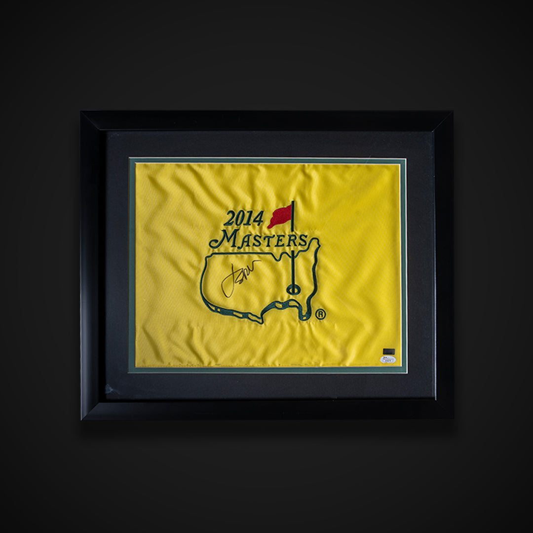 Bandera del Masters Firmada por Jordan Spieth
